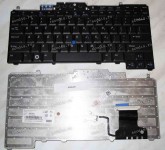 Keyboard Dell Latitude D620, D630, D820, D830, Precision M65, M4300 (Black/Matte/US) чёрная матовая Point