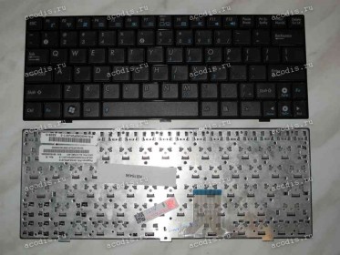 Keyboard Asus eeePC 1004DN (Black/Matte/US) чёрная матовая Keyboard Asus eeePC 1004DN (Black/Matte/US) чёрная матовая
