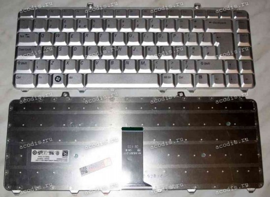 Keyboard Dell Inspiron 1420*, 15***, Vostro 1400, 1500, XPS M1330, M1420, M15** (Silver/Matte/UK) Keyboard Dell Inspiron 1420*, 15***, Vostro 1400, 1500, XPS M1330, M1420, M15** (Silver/Matte/UK)