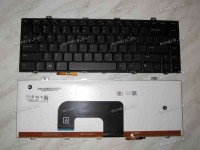 Keyboard Dell Studio 14Z, 1440, 1470 (Black/Matte/LED/US) чёрная матовая с подсветкой