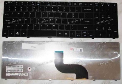 Keyboard Acer Aspire 5236, 5242, 5410, 553*, 5542, 573*, 574*, 581*, 753*, 7740, 893*, 8940 (358х113 мм) (Black/Glossy/US)черн гл
