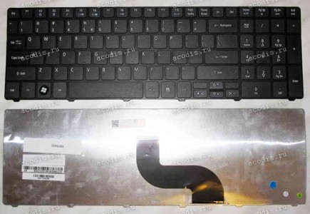 Keyboard Acer Aspire 5236, 5242, 5410, 553*, 5542, 573*, 574*, 581*, 753*, 7740, 893*, 8940 (358х113 мм) (Black/Matte/US)черн мат Keyboard Acer Aspire 5236, 5242, 5410, 553*, 5542, 573*, 574*, 581*, 753*, 7740, 893*, 8940 (358х113 мм) (Black/Matte/US)черн мат