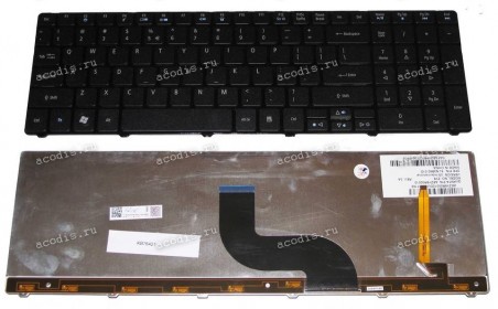 Keyboard Acer Aspire 5236, 5242, 5410, 553*, 5542, 573*, 574*, 581*, 753*, 7740, 893*, 8940 (358х113 мм) (Black/Matte/LED/US) Keyboard Acer Aspire 5236, 5242, 5410, 553*, 5542, 573*, 574*, 581*, 753*, 7740, 893*, 8940 (358х113 мм) (Black/Matte/LED/US)