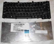 Keyboard Acer TravelMate 23**, 24**, 3***, 40**, 4210, 4400, 4500, 8*** (Black/Matte/UK) черная матовая