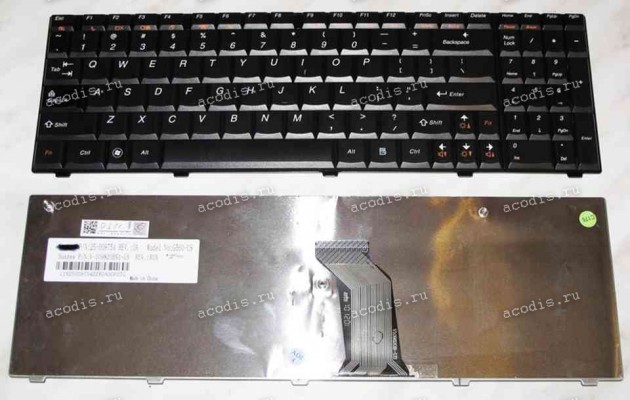 Keyboard Lenovo 3000 Series G560 (Black/Matte/US) чёрная матовая Keyboard Lenovo 3000 Series G560 (Black/Matte/US) чёрная матовая