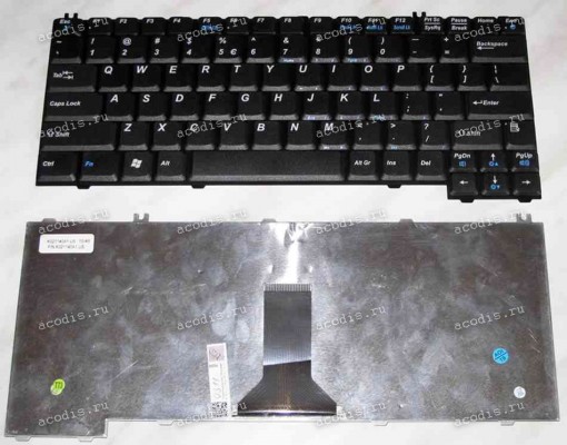 Keyboard Acer Aspire 2000, 2010, 2020, 2350, Extensa 2350, 2900, TravelMate 290, 291, 292, 290D, 290E, 2350, 3950, 4050, Compal CL50, CL51, CL55, CL56, RoverBook Nautilus B500 (код CL51), B570 (код CL50), E510 (код CL51), Navigator D570 (код CL50), Voyage