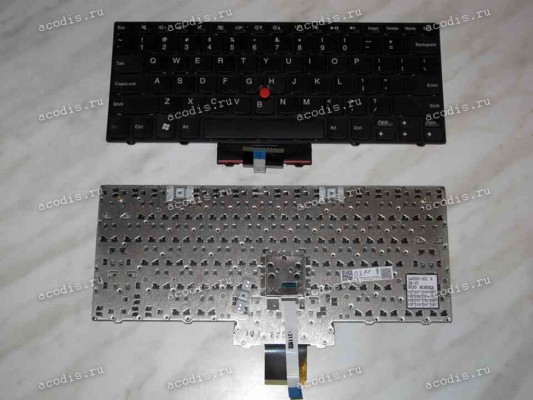 Keyboard Lenovo ThinkPad Edge 10 (Black/Matte/US) чёрная матовая PointStick Keyboard Lenovo ThinkPad Edge 10 (Black/Matte/US) чёрная матовая PointStick