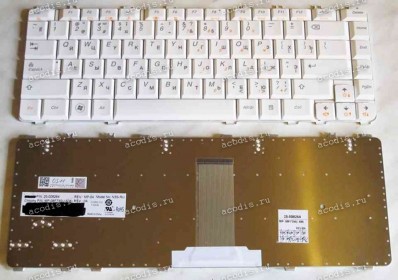 Keyboard Lenovo IdeaPad Y450, Y450A, Y450AW, Y550, Y550A, Y550P (White/Matte/RUO) белая матовая русиф. Keyboard Lenovo IdeaPad Y450, Y450A, Y450AW, Y550, Y550A, Y550P (White/Matte/RUO) белая матовая русиф.