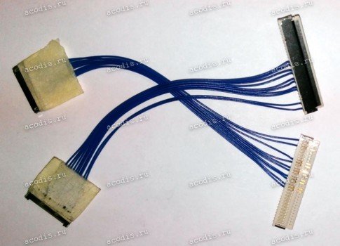 Переходник 14pin к кабелю на 30pin 32mm flat к матрице(длина 100 мм) (TD/AK-CCF08)