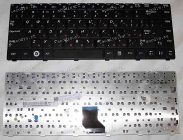 Keyboard Samsung NP-R515, R518, R520, R522 (p/n: BA59-02486H) (Black/Matte/RUO) чёрная матовая русифицирован