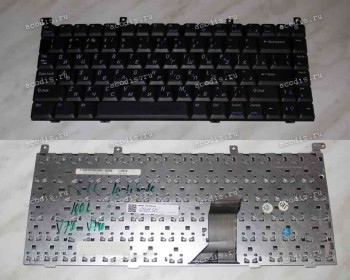 Keyboard Dell Latitude 100L, V710, V740, Inspiron 1000, 1100x, 2600x, 5100x б/у (Black/Matte/RUO) чёрная Keyboard Dell Latitude 100L, V710, V740, Inspiron 1000, 1100x, 2600x, 5100x б/у (Black/Matte/RUO) чёрная
