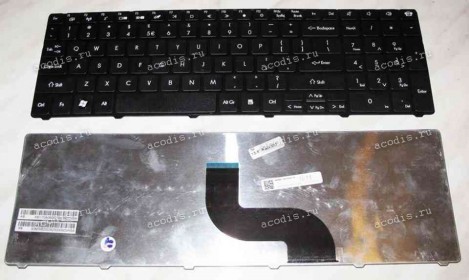 Keyboard Packard Bell NV50, TM81, TM86, TM87, TM89, TM94, TX86 / Gateway ID 15.6" (Black/Matte/US)чёрная = Keyboard Acer Aspire 5236,5242,5410,553*,5542,573*,574*,581*,753*,7740,893*,8940
