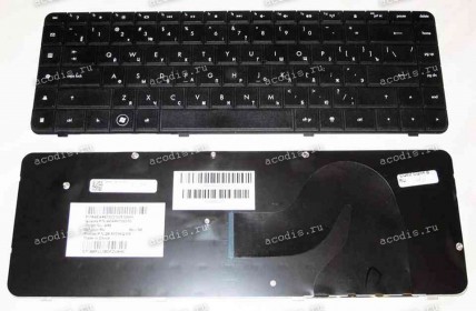 Keyboard HP/Compaq Presario CQ56, CQ62, G56, G62 (SP: 609877-001) (Black/Matte/RUO) чёрная матовая русифи