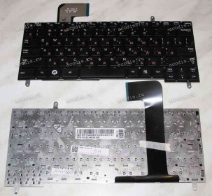 Keyboard Samsung NP-N210, NP-N220 (p/n: BA59-02704C) (Black/Matte/RUO) чёрная матовая русифицированная Keyboard Samsung NP-N210, NP-N220 (p/n: BA59-02704C) (Black/Matte/RUO) чёрная матовая русифицированная