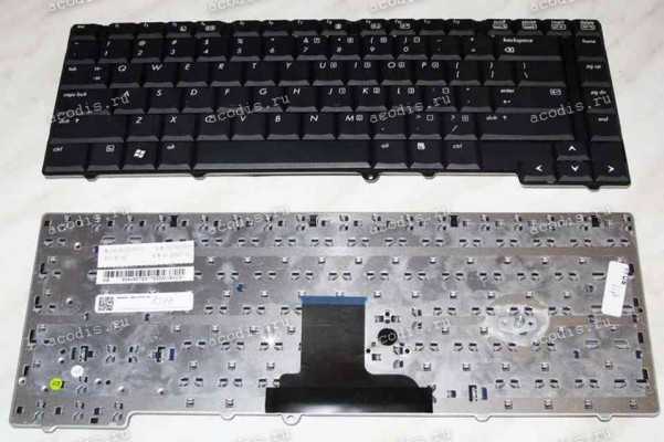 Keyboard HP/Compaq V070530BS1, 90.4V807.SO1 (Black/Matte/US) чёрная матовая Keyboard HP/Compaq V070530BS1, 90.4V807.SO1 (Black/Matte/US) чёрная матовая
