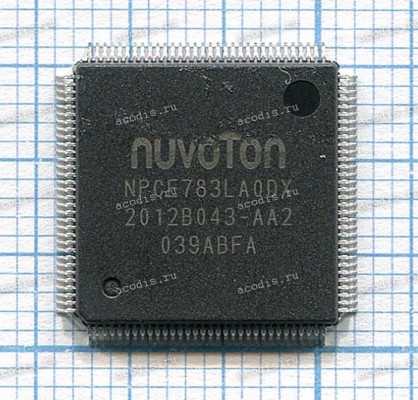 Микросхема Nuvoton NPCE783LA0DX, NPCE783LAODX