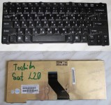 Keyboard Toshiba Satellite L10, L15, L20, L25, L30, L35, Equium L10, Tecra L2 б/у (Black/Matte/RUO)чёрн.