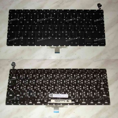 Keyboard Apple MacBook 13.3" G4 (Black/Matte/KR) чёрная матовая Keyboard Apple MacBook 13.3" G4 (Black/Matte/KR) чёрная матовая