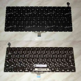 Keyboard Apple MacBook 13.3" G4 (Black/Matte/KR) чёрная матовая Keyboard Apple MacBook 13.3" G4 (Black/Matte/KR) чёрная матовая