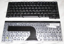 Keyboard Asus A9*, X50, X51*, Z94* (Black/Matte/RUO) чёрная матовая русифицированная
