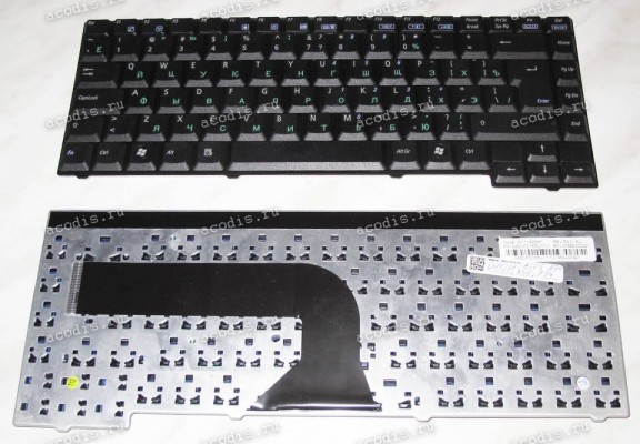 Keyboard Asus A9*, X50, X51*, Z94* (Black/Matte/RUO) чёрная матовая русифицированная Keyboard Asus A9*, X50, X51*, Z94* (Black/Matte/RUO) чёрная матовая русифицированная