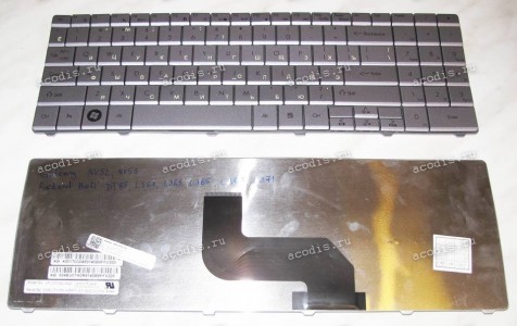 Keyboard Acer Aspire 5516, 5517, 5532, 5534, 5732, eMachines E430, E525, E6**, E725 (339х112мм)(Silver/Matte/RUO Keyboard Acer Aspire 5516, 5517, 5532, 5534, 5732, eMachines E430, E525, E6**, E725 (339х112мм)(Silver/Matte/RUO