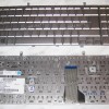 Keyboard HP/Compaq HDX X16, HDX16 (Silver/Glossy/IT) серебристая глянцевая