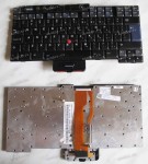 Keyboard Lenovo ThinkPad G40 (Black/Matte/US) чёрная матовая PointStick