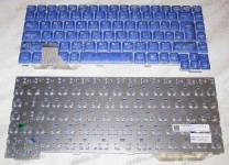 Keyboard TsingHua Unisplendour A6500, A6535, A6550EC, Uniwill UN241S1 (Sunrex K001727F1, 71-U88082-00) (Blue/Transparent/UK) синяя прозрачная