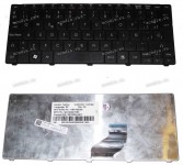 Keyboard Acer Aspire One 522, 532, 532H, Gateway LT21 (Black/Matte/SP) черная матовая