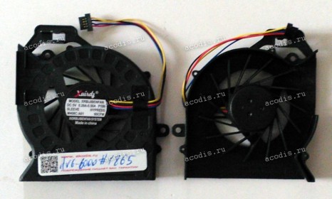 Кулер HP/Compaq Pavilion dv6-6000, dv6-6100, dv-6200, dv7-6000, dv7-6100 (SP: 650848-001)