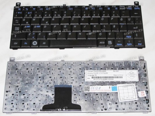 Keyboard Toshiba Satellite NB100 (Black/Matte/TR) чёрная матовая Keyboard Toshiba Satellite NB100 (Black/Matte/TR) чёрная матовая