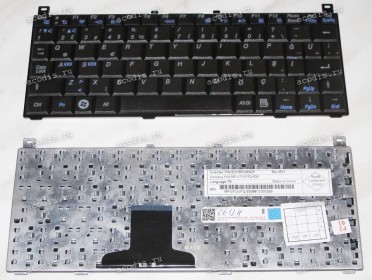 Keyboard Toshiba Satellite NB100 (Black/Matte/TR) чёрная матовая Keyboard Toshiba Satellite NB100 (Black/Matte/TR) чёрная матовая