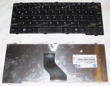 Keyboard Toshiba Satellite NB305, NB200-12J (Black/Matte/TR) чёрная матовая Keyboard Toshiba Satellite NB305, NB200-12J (Black/Matte/TR) чёрная матовая