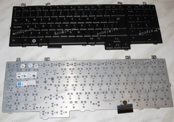 Keyboard Dell Studio 1735, 1736, 1737 (Black/Matte/LA) чёрная матовая Keyboard Dell Studio 1735, 1736, 1737 (Black/Matte/LA) чёрная матовая
