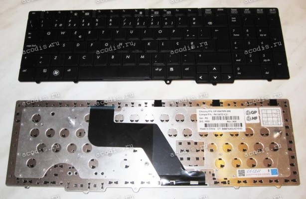 Keyboard HP/Compaq ProBook 6540B, 6545B, 6550B (Black/Matte/PO) черная матовая Keyboard HP/Compaq ProBook 6540B, 6545B, 6550B (Black/Matte/PO) черная матовая