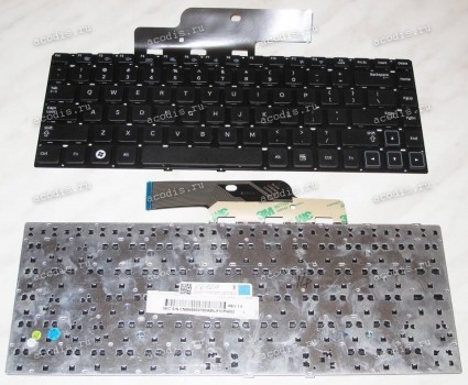 Keyboard Samsung NP300E4A, NP300V4A 14.0" (p/n: BA59-03180A) (Black/Matte/US) чёрная матовая