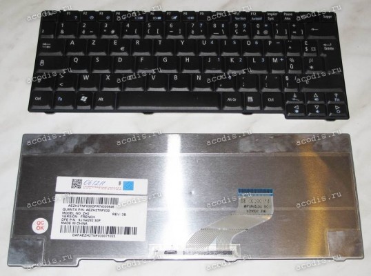 Keyboard Acer TravelMate 3000, 3002WTCi, 3010, 3020, 3022WTMi, 3030, 3040 (Black/Matte/FR) чёрная Keyboard Acer TravelMate 3000, 3002WTCi, 3010, 3020, 3022WTMi, 3030, 3040 (Black/Matte/FR) чёрная