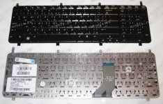 Keyboard HP/Compaq dv8-1010, HDX X18, HDX18 (Black/Glossy/AR) чёрная глянцевая