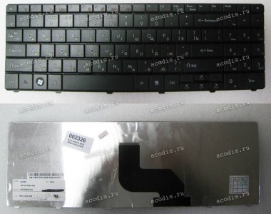 Keyboard Acer Aspire 5516, 5517, 5532, 5534, 5732, eMachines E430, E525, E6**, E725 (339х112 мм)(Black/Matte/RUO Keyboard Acer Aspire 5516, 5517, 5532, 5534, 5732, eMachines E430, E525, E6**, E725 (339х112 мм)(Black/Matte/RUO