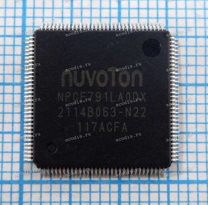 Микросхема Nuvoton NPCE791LA0DX, NPCE791LAODX