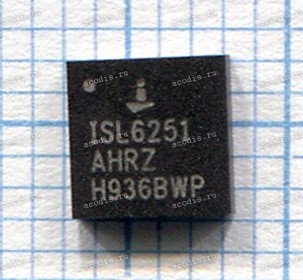 Микросхема Intersil ISL6251, ISL6251A, ISL6251AHRZ QFN-28 (контроллер заряда батареи)
