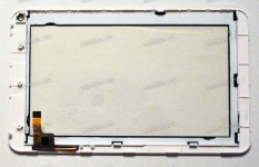 7.0 inch Touchscreen  12 pin, Digma iDj7n, черный с белой рамкой, разбор