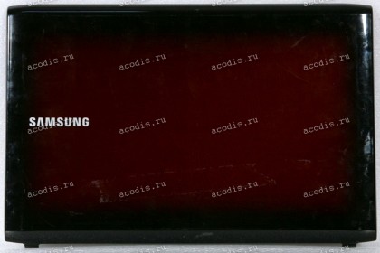 Верхняя крышка Samsung NP-R580-JS04RU тёмно-красный (p/n: BA75-02368A)