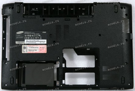 Поддон Samsung NP-R580-JS02RU, JS04RU (p/n: BA75-02366A) UNIT-HOUSING_BOTTOM;BREMEN-15M,SEC,PC/AB