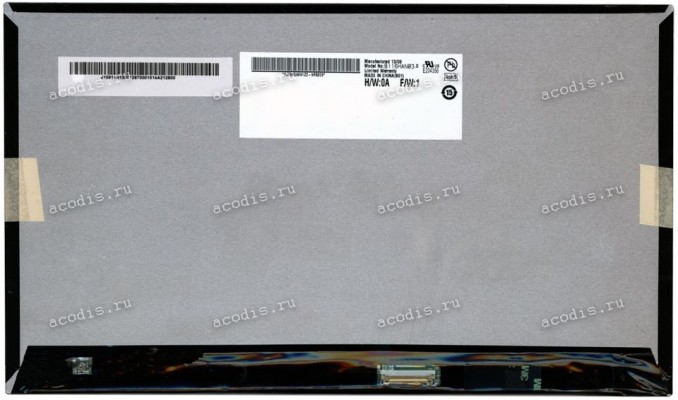 B116HAN03.0 1920x1080 LED 30 пин semi-slim NEW