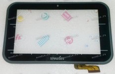 7.0 inch Touchscreen  40 pin, Wexler TAB 7b, черный c темно-серой рамкой, NEW
