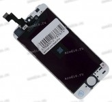 4.0 inch Apple iPhone 5S (LCD+тач) белый с рамкой 1136x640 LED  NEW / AAA