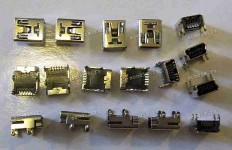 miniUSB Jack Type B 5 pin SMD (#4543)