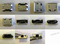 MicroUSB Jack Type B 5 pin SMD (#4561)